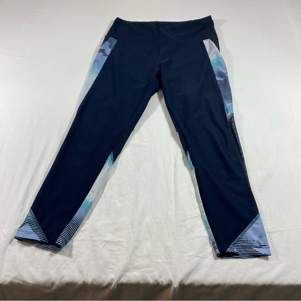 Bally Capri Leggings Workout Capri pants sheer calves Med. Athletic yoga Pants
